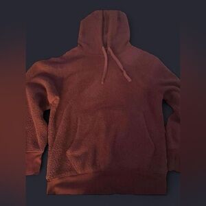 SO Soft Maroon Sherpa Hoodie